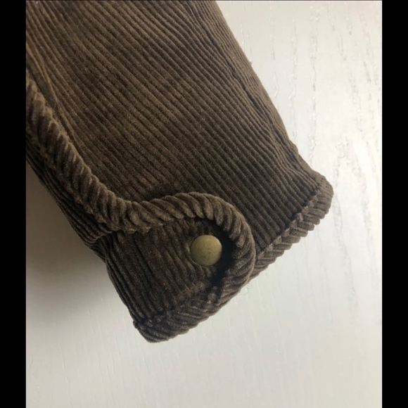 Polo Ralph Lauren Blue Label Corduroy Pants Suede Patches Sz 8 Measure 29 x 27.5 - Picture 3 of 7